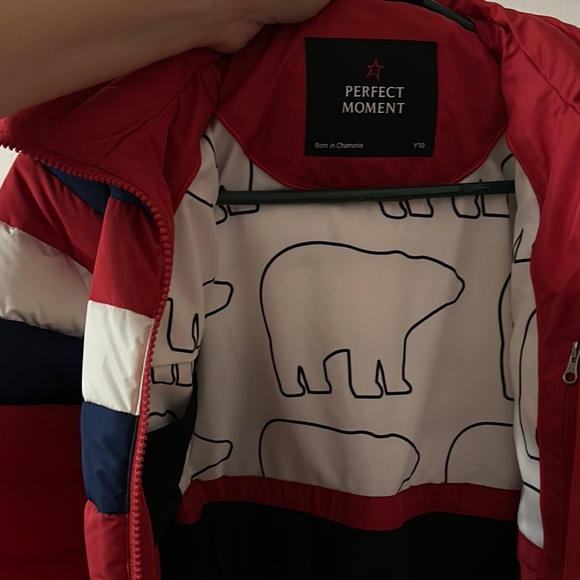 Perfect Moment Red Puffer Jacket - Picture 3 of 5